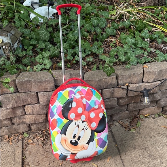 Heys Disney Minnie Mouse Kids Rolling Luggage - Multicolor. Excellent condition. - Picture 1 of 16